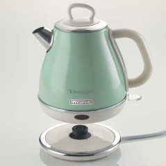Ariete Vintage Kettle 1L Green - Stylish Retro Design for Your Kitchen | Perfect Hot Beverages!